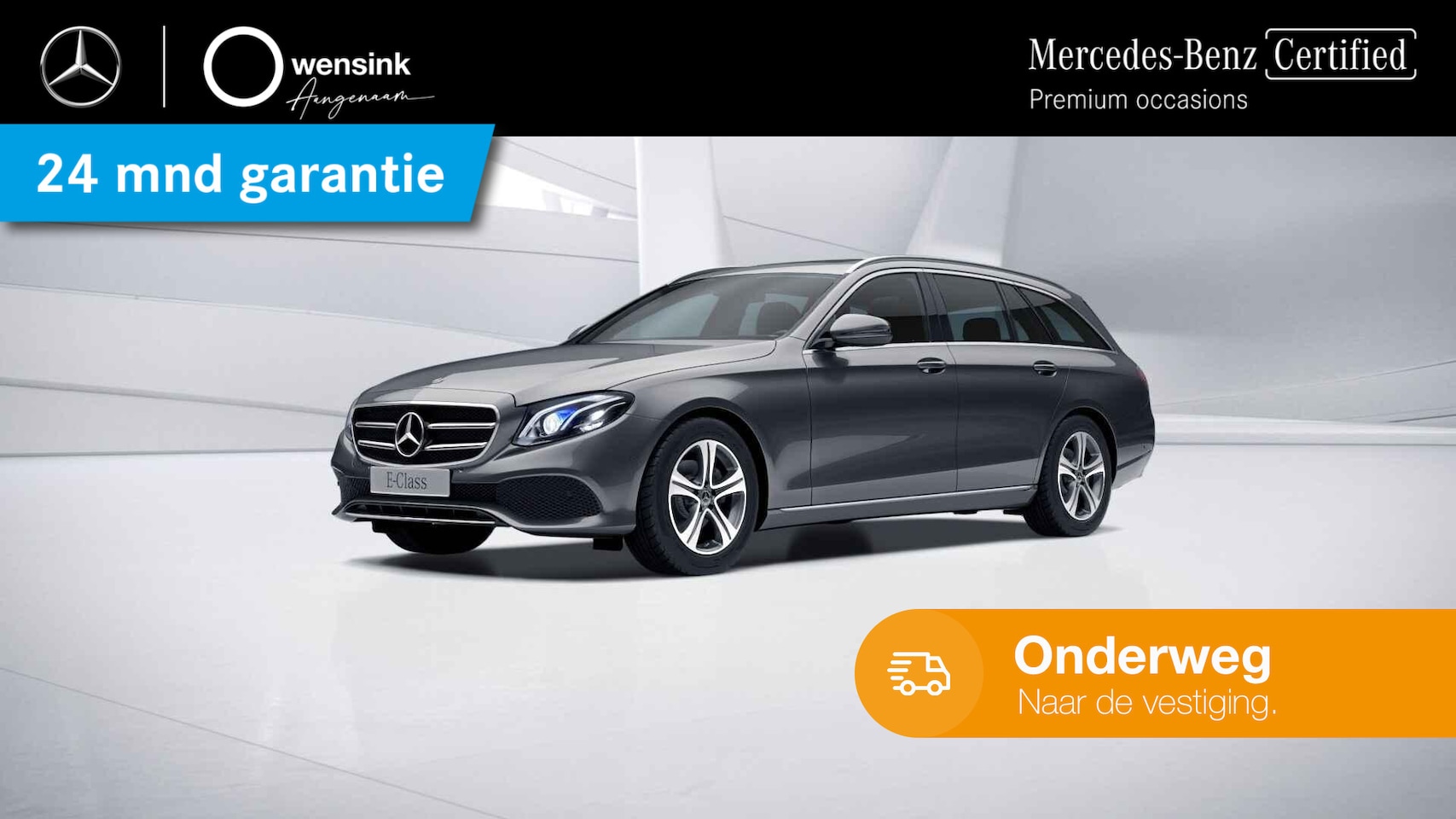 Mercedes-Benz E-klasse Estate - 200 Premium | Trekhaak | Stoelverwarming | Getint glas | AMG velgen | - AutoWereld.nl