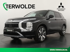 Mitsubishi Outlander - 2.4 PHEV Instyle+ | €1.250 Voordeel | Bruin leder interieur + zwarte dakhemel | Massagesto
