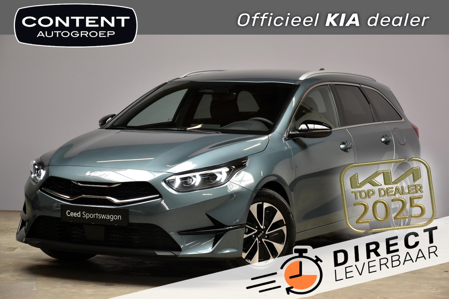 Kia Cee'd Sportswagon - Ceed SW 1.0 T-GDi DCT7 Design Edition DIRECT LEVERBAAR - AutoWereld.nl