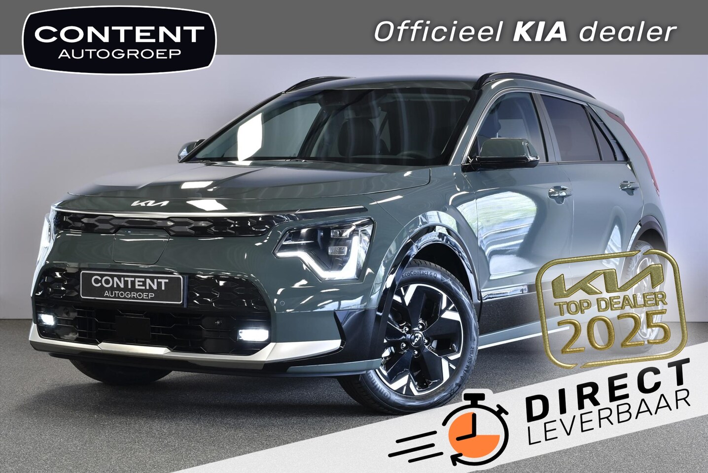 Kia e-Niro - 64,8 kWh 204pk Aut Air DIRECT LEVERBAAR - AutoWereld.nl