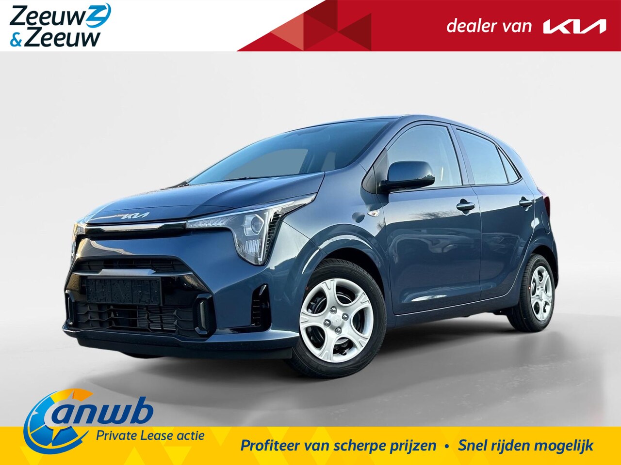 Kia Picanto - 1.0 DPI DynamicLine | Enkele op voorraad voor meer info bel 015 - 3109955 | Nu met €1.000, - AutoWereld.nl