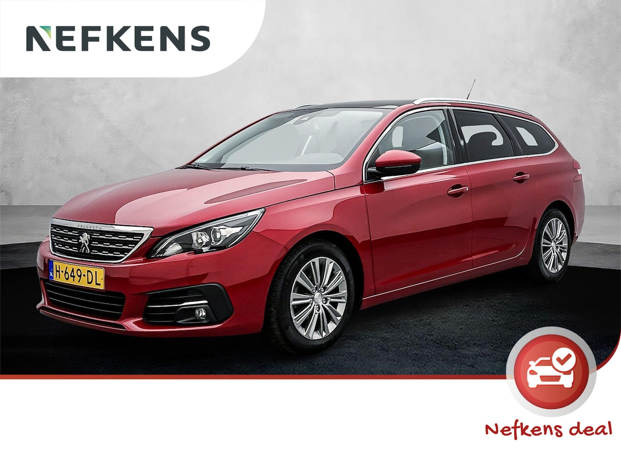 Peugeot 308 SW - Allure 1.5 BlueHDI 130pk | Navigatie | Panoramadak | Achteruitrijcamera | Leder/Alcantara - AutoWereld.nl