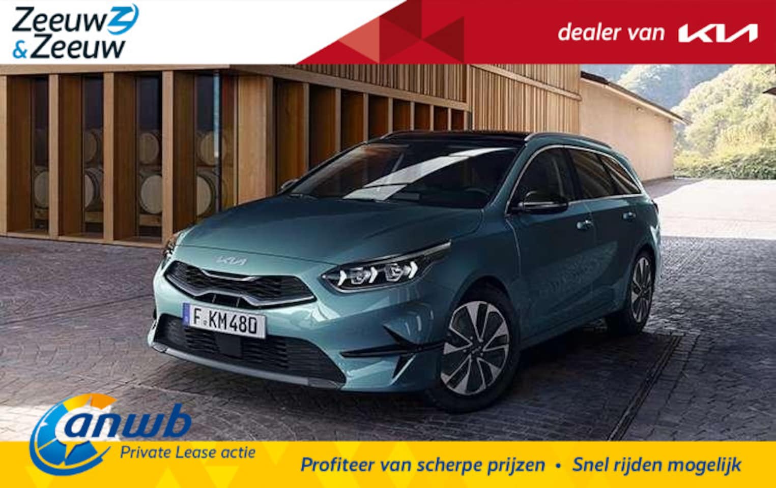 Kia Cee'd Sportswagon - Ceed 1.0 T-GDi Design Edition | ANWB Private Lease v.a. €439,- | €6.200,- Inruilpremie | * - AutoWereld.nl