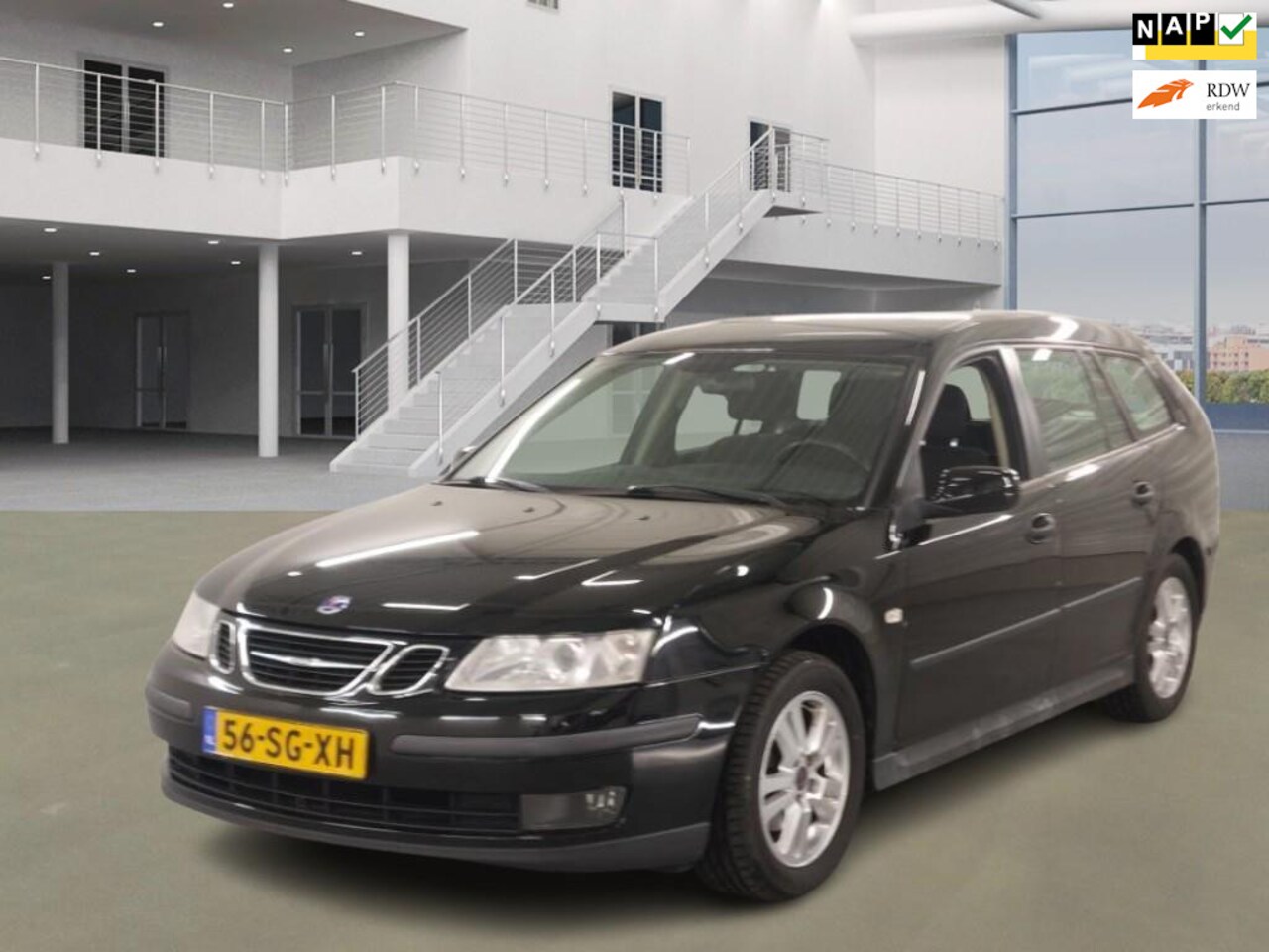 Saab 9-3 Sport Estate - 1.8 Linear Business/AIRCO/CRUISE/TREKHAAK/STOELVERWARMING - AutoWereld.nl