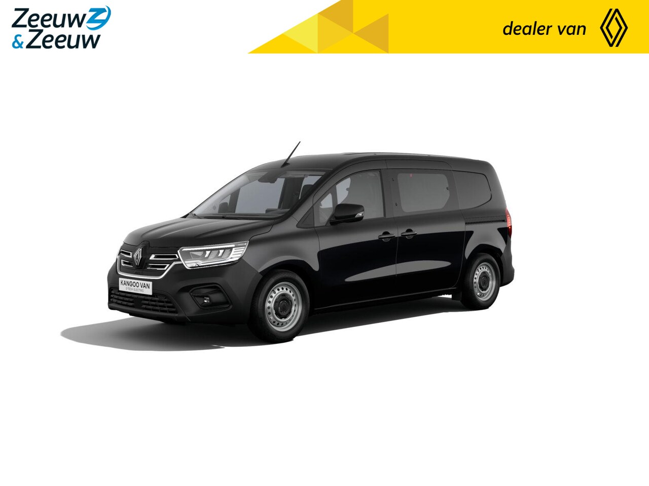 Renault Kangoo E-Tech - Advance L2 44 kWh Dubbele Cabine nu met 10% Zeeuw & Zeeuw korting  | 0% actie financial le - AutoWereld.nl