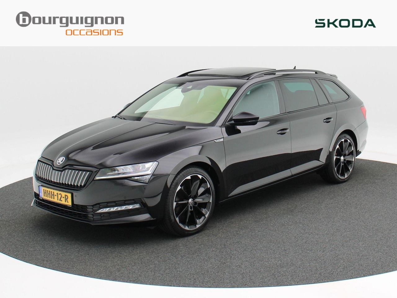 Skoda Superb Combi - 1.4 TSI 218 Pk Automaat iV Sportline Business | Full LED | Panoramadak | Trekhaak | 19 Inc - AutoWereld.nl
