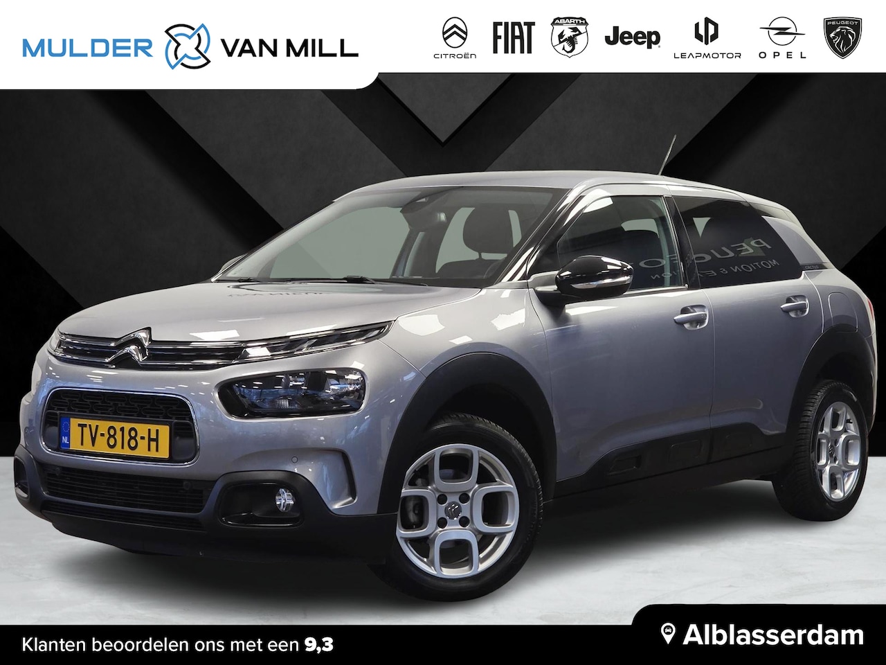 Citroën C4 Cactus - Shine 1.2 Turbo 110pk EAT6 AUTOMAAT | NAVI | CAMERA | KEYLESS ENTRY | STOELVERW. | CLIMA | - AutoWereld.nl