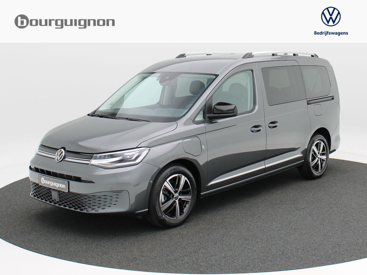 Volkswagen Caddy Maxi - Style 1.5 eHybrid EU6 85 kW (115 pk) 2970 mm |700310| 7 persoons geel kenteken | Navigatie - AutoWereld.nl