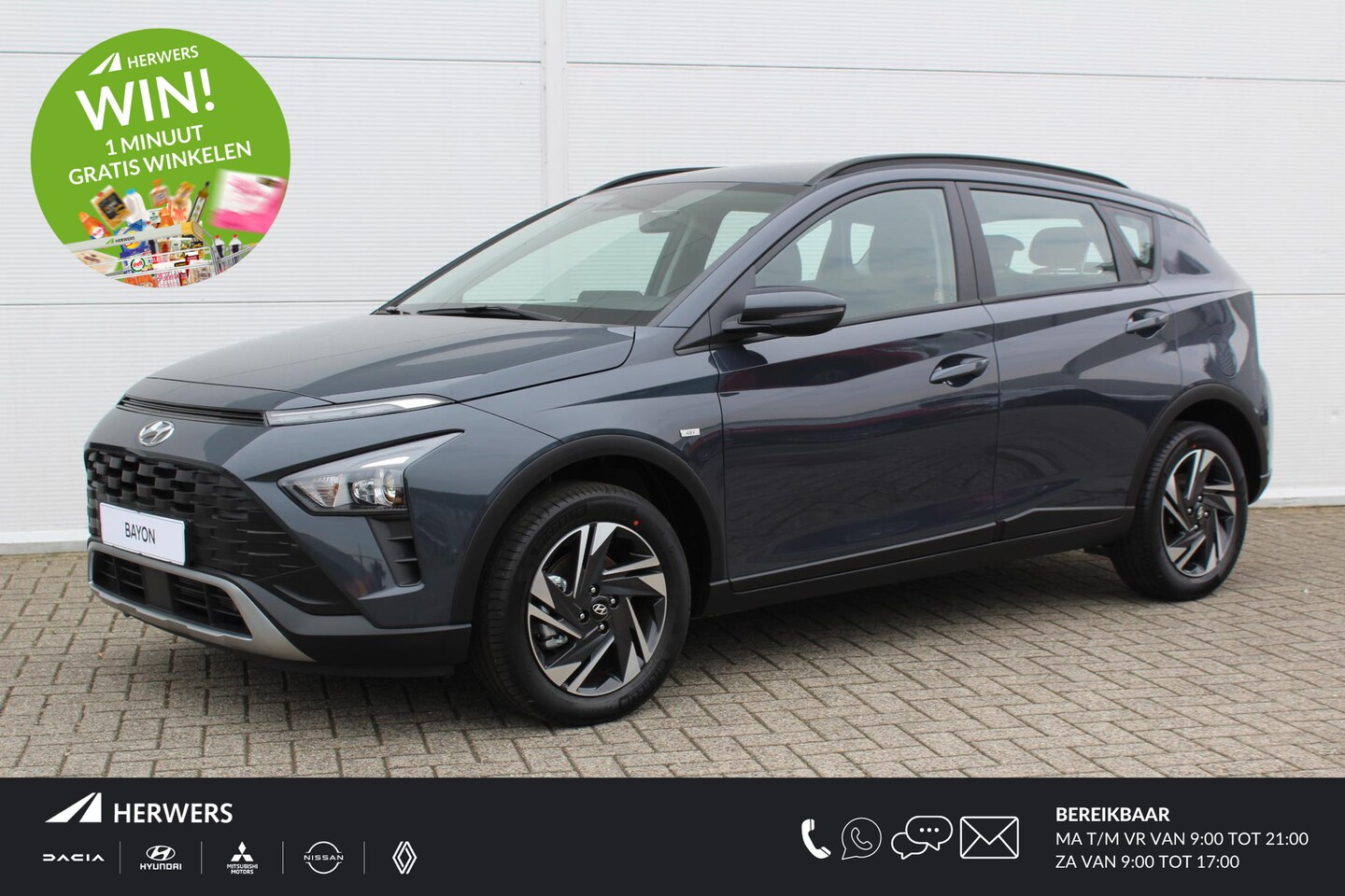 Hyundai Bayon - 1.0 T-GDI Comfort Smart / Navigatie middels Apple Carplay & Android Auto / Airco / Cruise - AutoWereld.nl