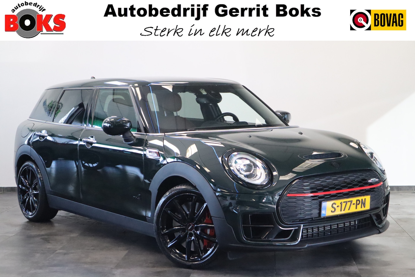 MINI Clubman - 306PK 2.0 JCW ALL4 Harmann Kardon Navigatie Cruise control vol leder interieur 18LMV - AutoWereld.nl