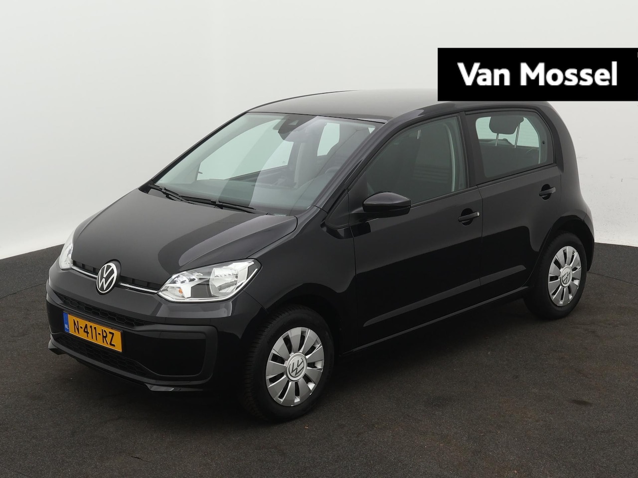 Volkswagen Up! - 1.0 65 PK | Airco | Bluetooth | DAB+ | Telefoonhouder | Elektrische ramen | LED dagrijverl - AutoWereld.nl