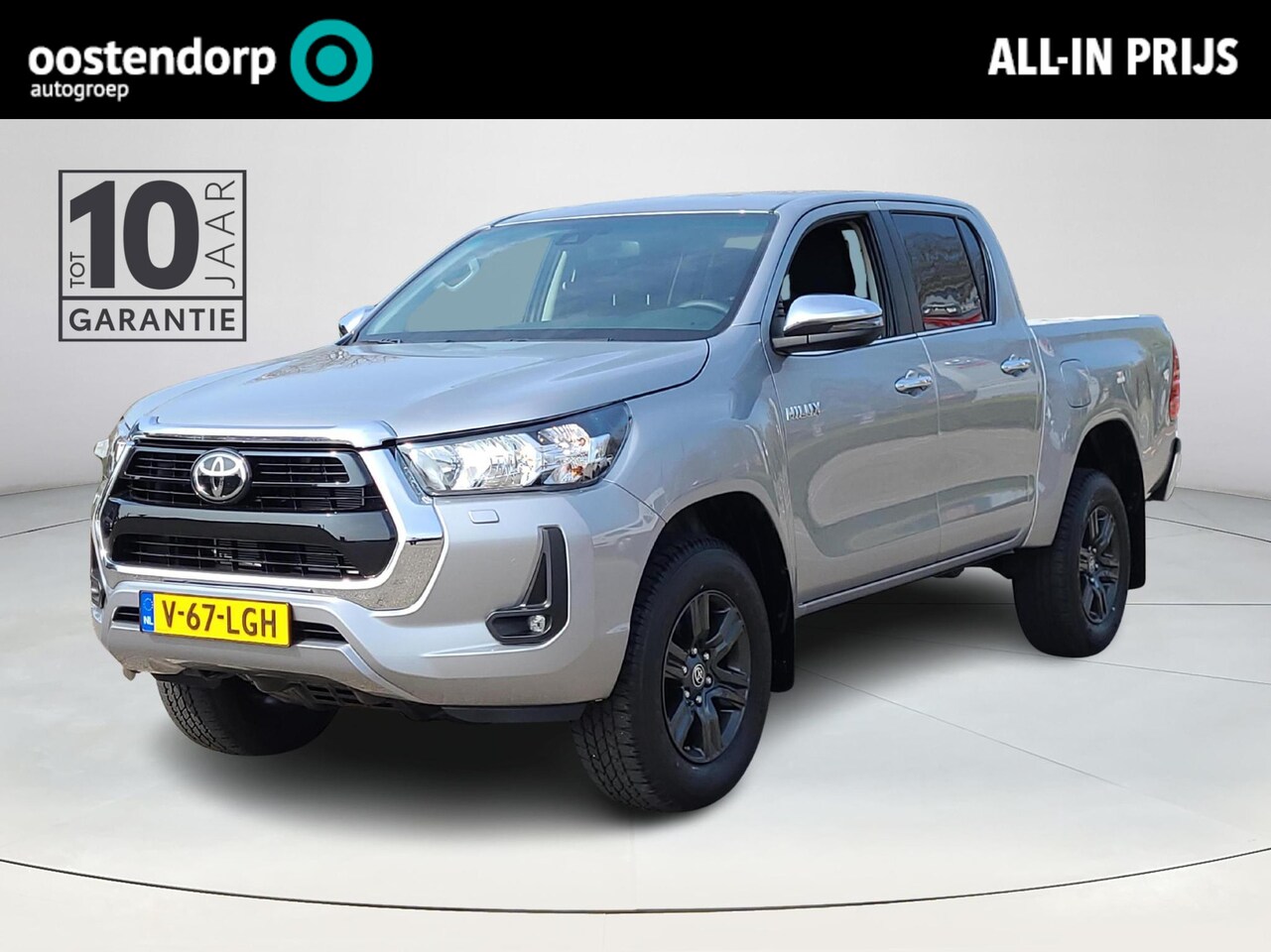 Toyota HiLux - 2.4 D-4D Double Cab Professional Van | Grijs Kenteken | Direct Leverbaar | - AutoWereld.nl