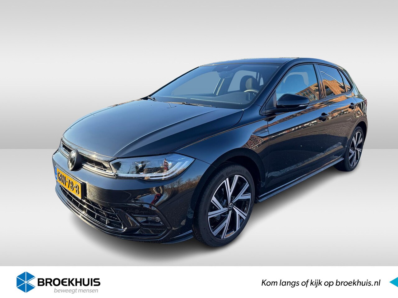 Volkswagen Polo - 1.0 TSI 95 pk R-Line Business | Panoramadak | Navi | LED Matrix | Apple Carplay | 18" LM V - AutoWereld.nl
