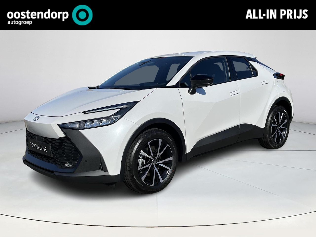 Toyota C-HR - 2.0 Plug-in Hybrid 220 Dynamic | Platinum pearl white | Nieuw uit voorraad leverbaar | - AutoWereld.nl