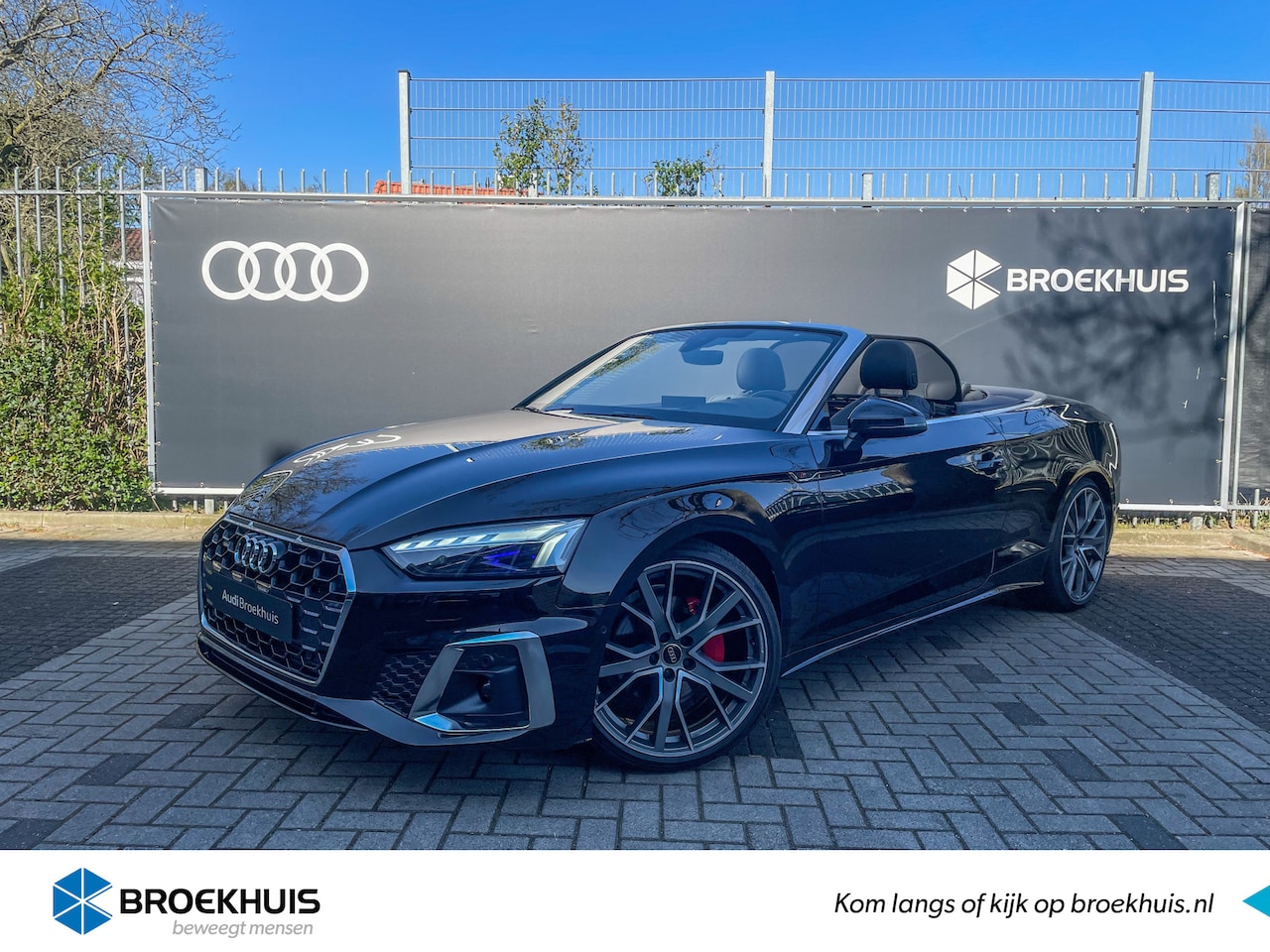 Audi A5 Cabriolet - 40 TFSI QUATTRO S edition/Head-up display/20 inch velgen/ Keyless entry/Side assist/Hoofdr - AutoWereld.nl