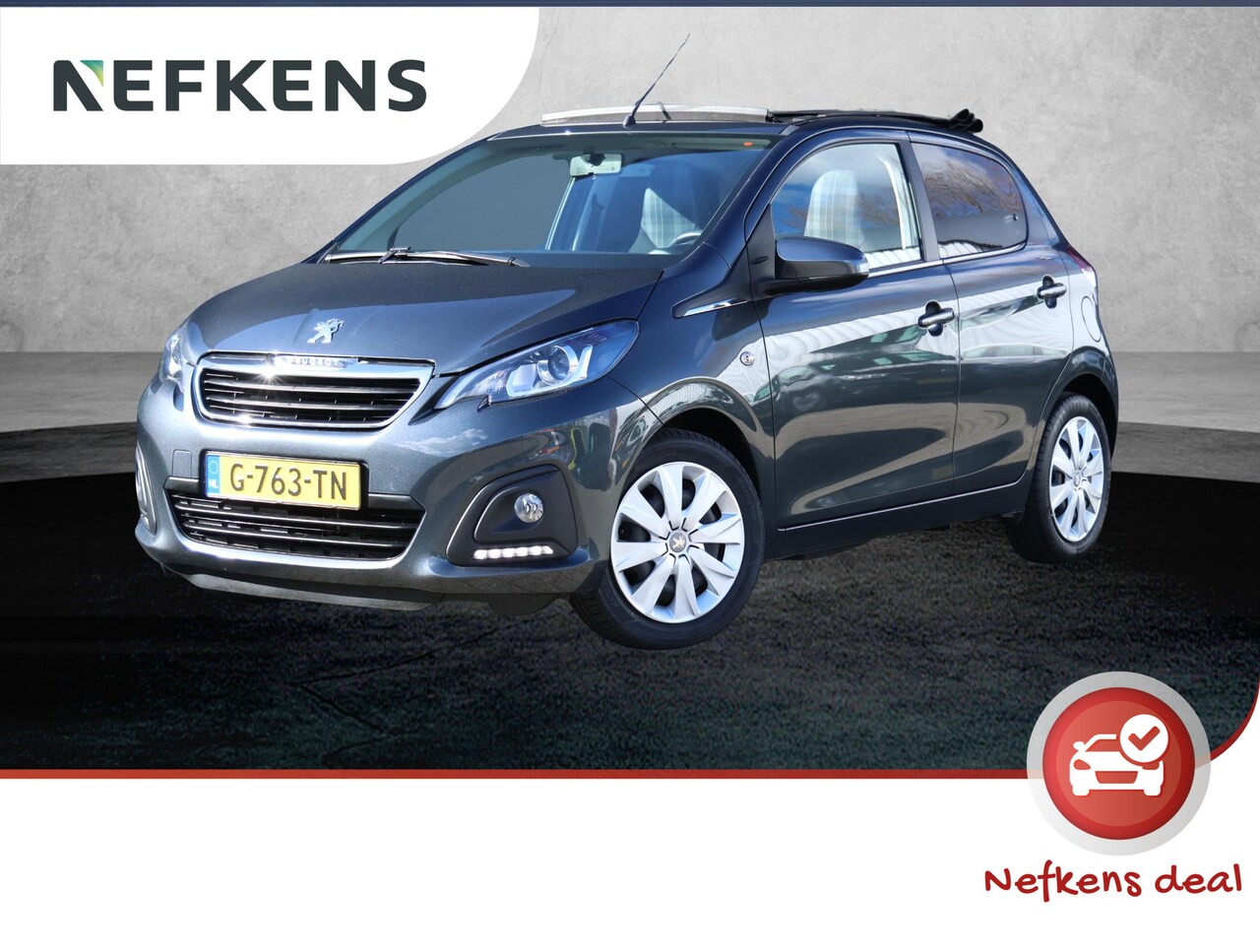 Peugeot 108 - 1.0 73 pk Active TOP! | 1ste eigenaar | Camera | AppleCarPlay | Cabrio | Airco - AutoWereld.nl