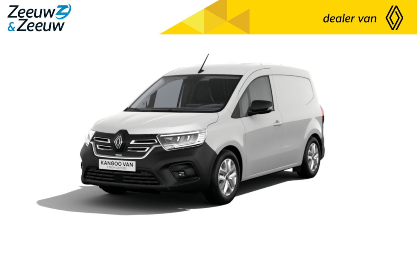 Renault Kangoo E-Tech - Extra L1 22 kWh nu met 10% Zeeuw & Zeeuw korting  | 0% actie financial lease | - AutoWereld.nl