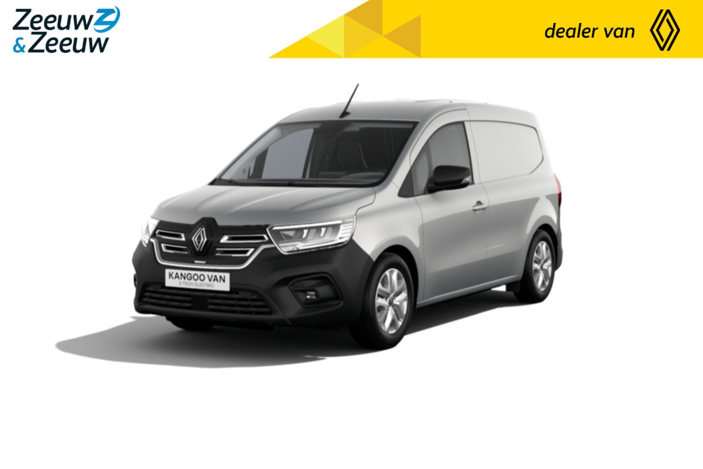 Renault Kangoo E-Tech - Advance L1 22kWh nu met 10% Zeeuw & Zeeuw korting  | 0% actie financial lease | - AutoWereld.nl