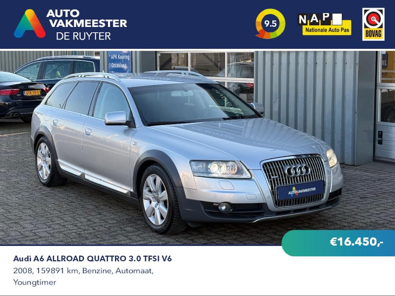Audi A6 allroad quattro - 3.2 V6 Youngtimer - AutoWereld.nl
