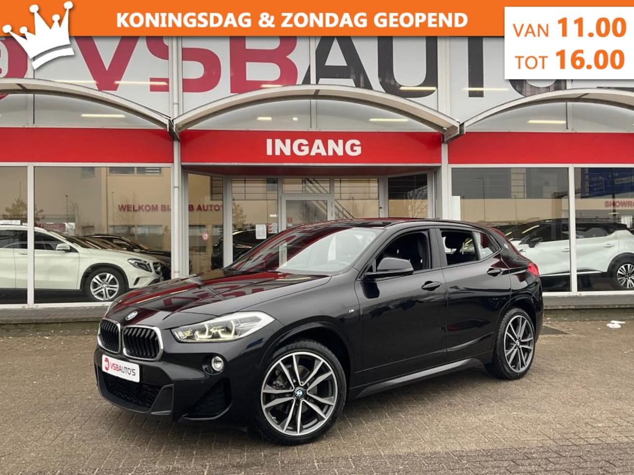 BMW X2 - S-DRIVE 1.8 AUT. M-PAKKET LEER NAVI CAMERA AIRCO LMV PDC - AutoWereld.nl