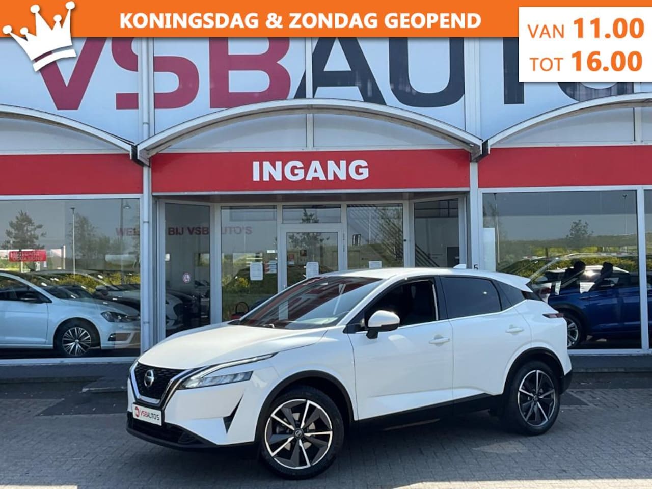 Nissan Qashqai - 1.3 DIG-T MHEV 140PK N-CONNECTA LED NAVI CAMERA TREKHAAK CARPLAY - AutoWereld.nl
