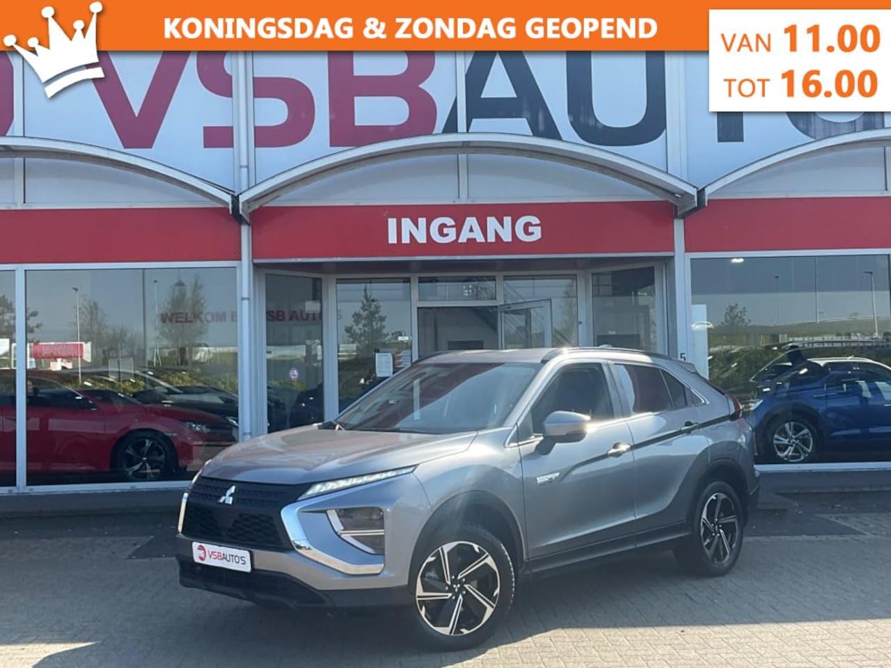 Mitsubishi Eclipse Cross - 2.4 PHEV AUT. 4WD LED NAVI CAMERA TREKHAAK CARPLAY AIRCO LMV - AutoWereld.nl