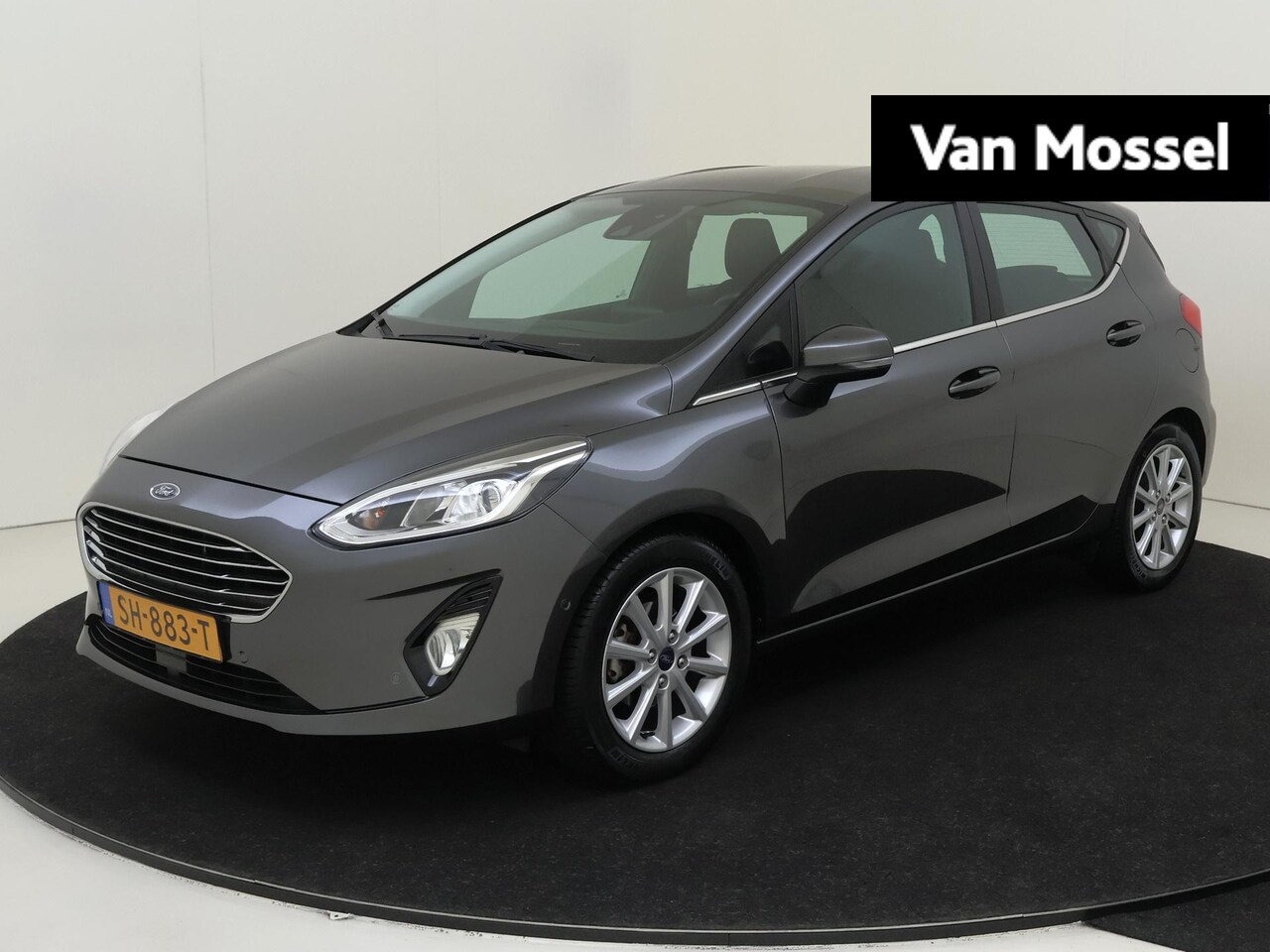 Ford Fiesta - 1.0 EcoBoost Titanium | Clima | Adaptief Cruise control | Navi | Achteruitrijcamera + PDC - AutoWereld.nl