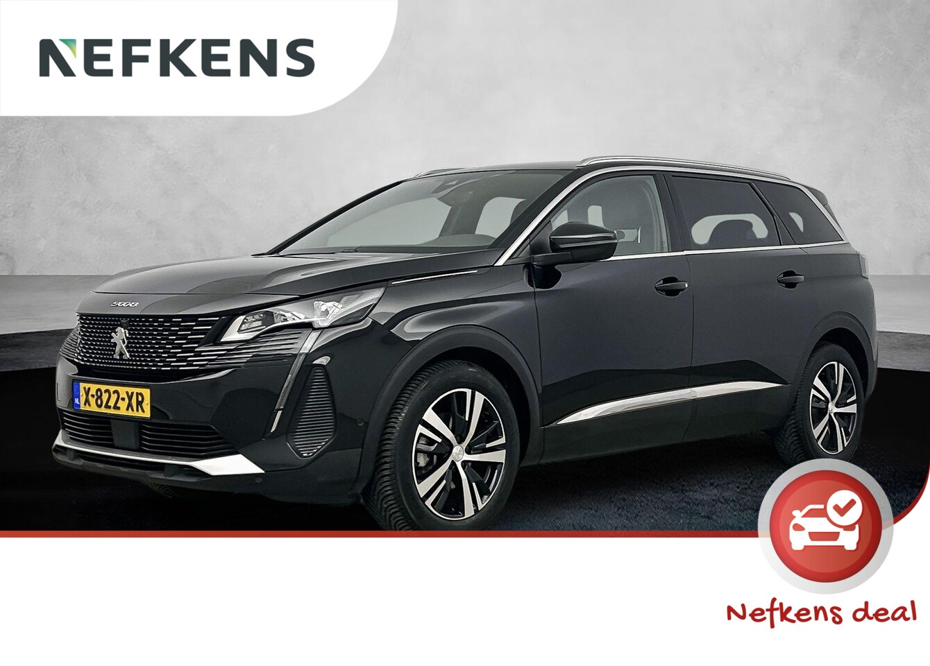 Peugeot 5008 - 1.2 Hybrid GT | Adaptieve cruise | Full LED koplampen | Navigatie | - AutoWereld.nl