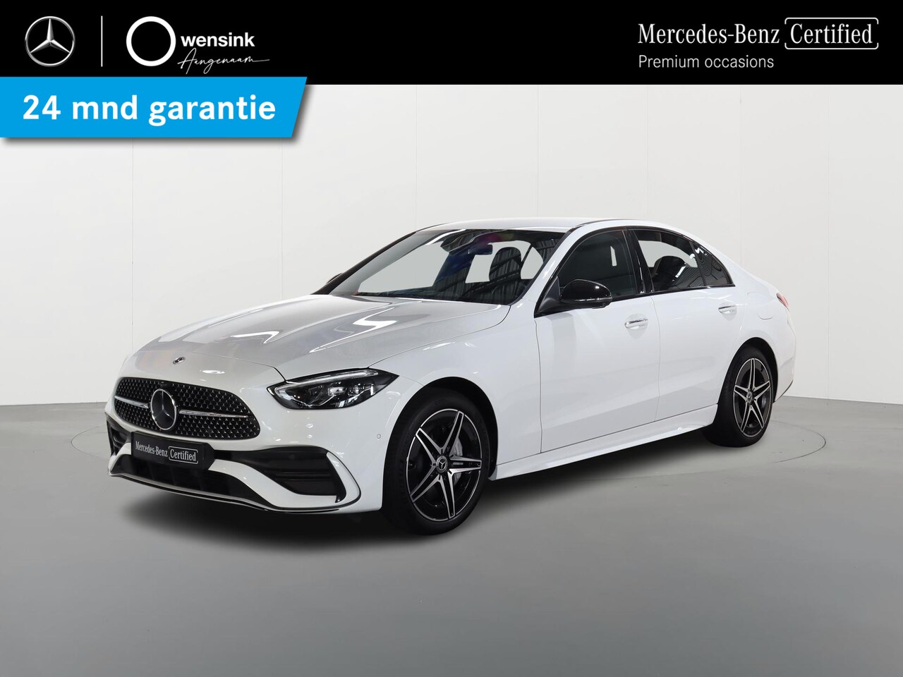 Mercedes-Benz C-klasse - 300 e AMG NIGHT | Rij assistentie | Keyless | Burmester | Sfeerverlichting premium | AMG | - AutoWereld.nl