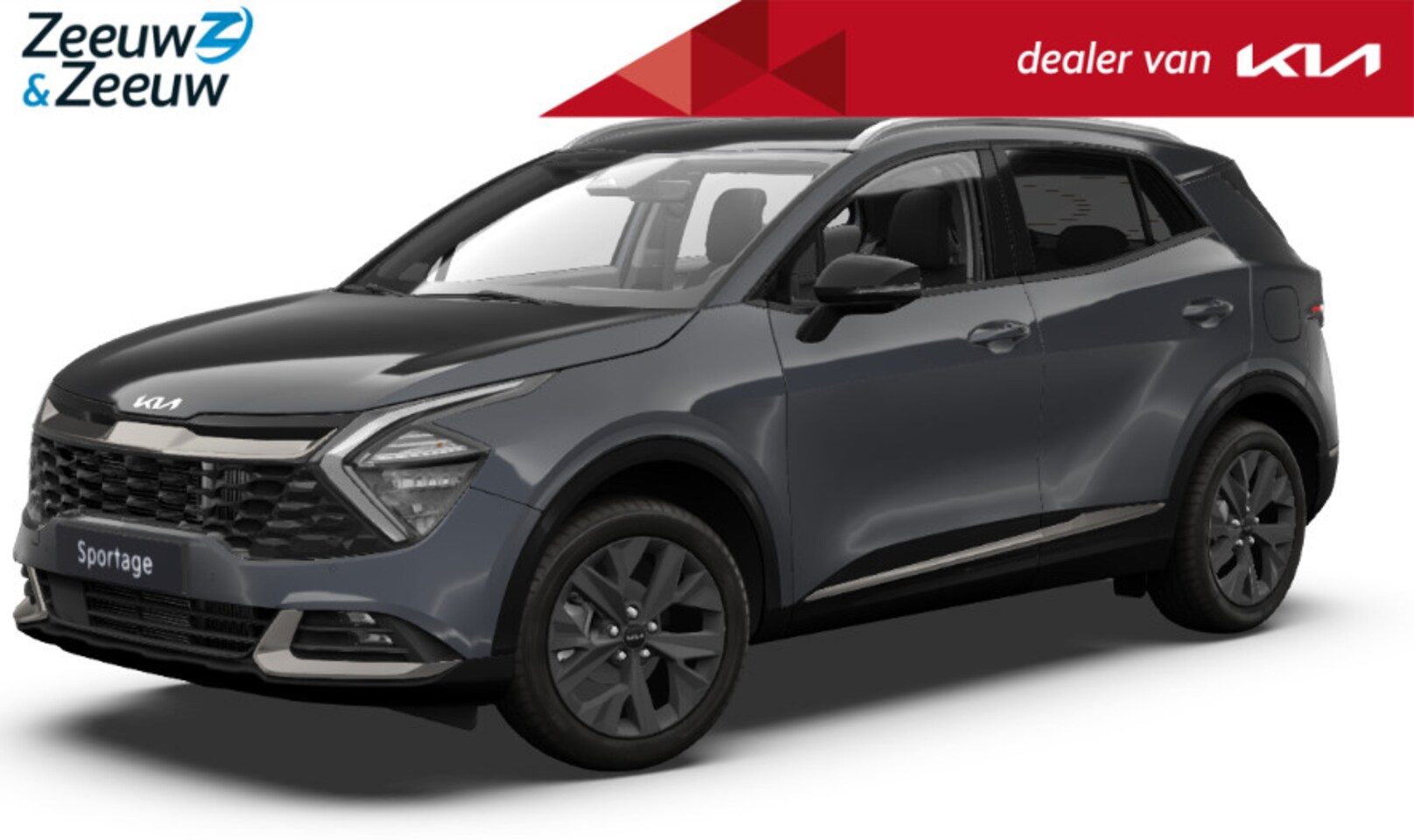 Kia Sportage - 1.6 T-GDi Hybrid Dark Edition | Private Lease vanaf € 599,- | Special Edition 30 jaar Spor - AutoWereld.nl