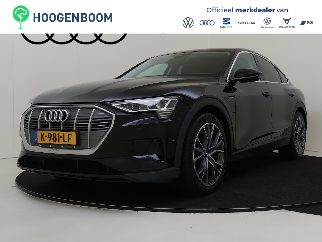 Audi e-tron Sportback - 55 quattro edition 95 kWh | Luchtvering | Navigatie | Elektrische achterklep | Virtual coc - AutoWereld.nl