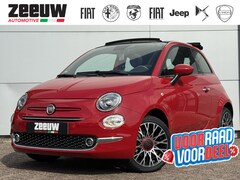 Fiat 500 C - 1.0 Hybrid 70 PK RED | Navi | Carplay | Clima | 16"