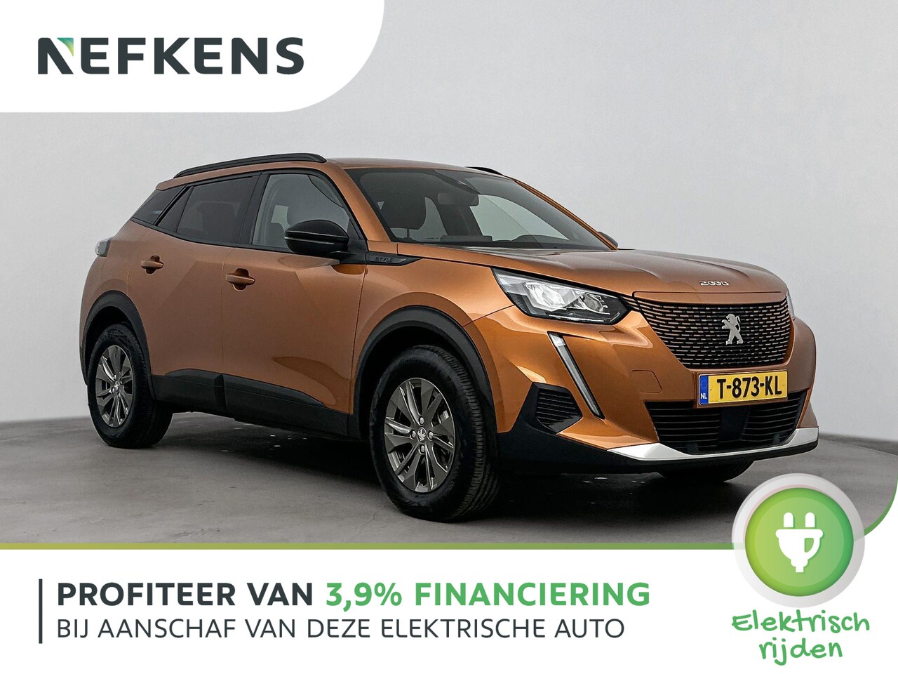 Peugeot e-2008 - SUV Style 50 kWh 136 pk | ACCU 100% | Fase 3 | Navigatie | Camera | Led - AutoWereld.nl