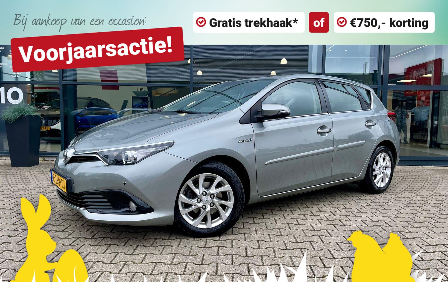 Toyota Auris - 1.8 Hybrid Dynamic *Navi* - AutoWereld.nl