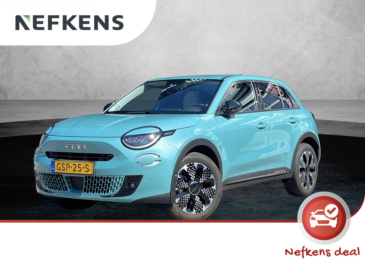 Fiat 600 - 1.2 Hybrid 100pk La Prima | LEER | Camera | Stoelverwarming - AutoWereld.nl