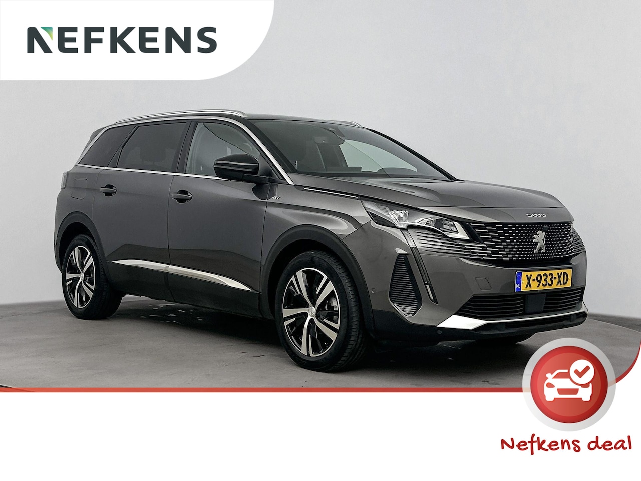Peugeot 5008 - SUV 1.2 136 pk Automaat Hybrid GT |7-Persoon | Camera | Navigatie | Cruise Control Adaptie - AutoWereld.nl