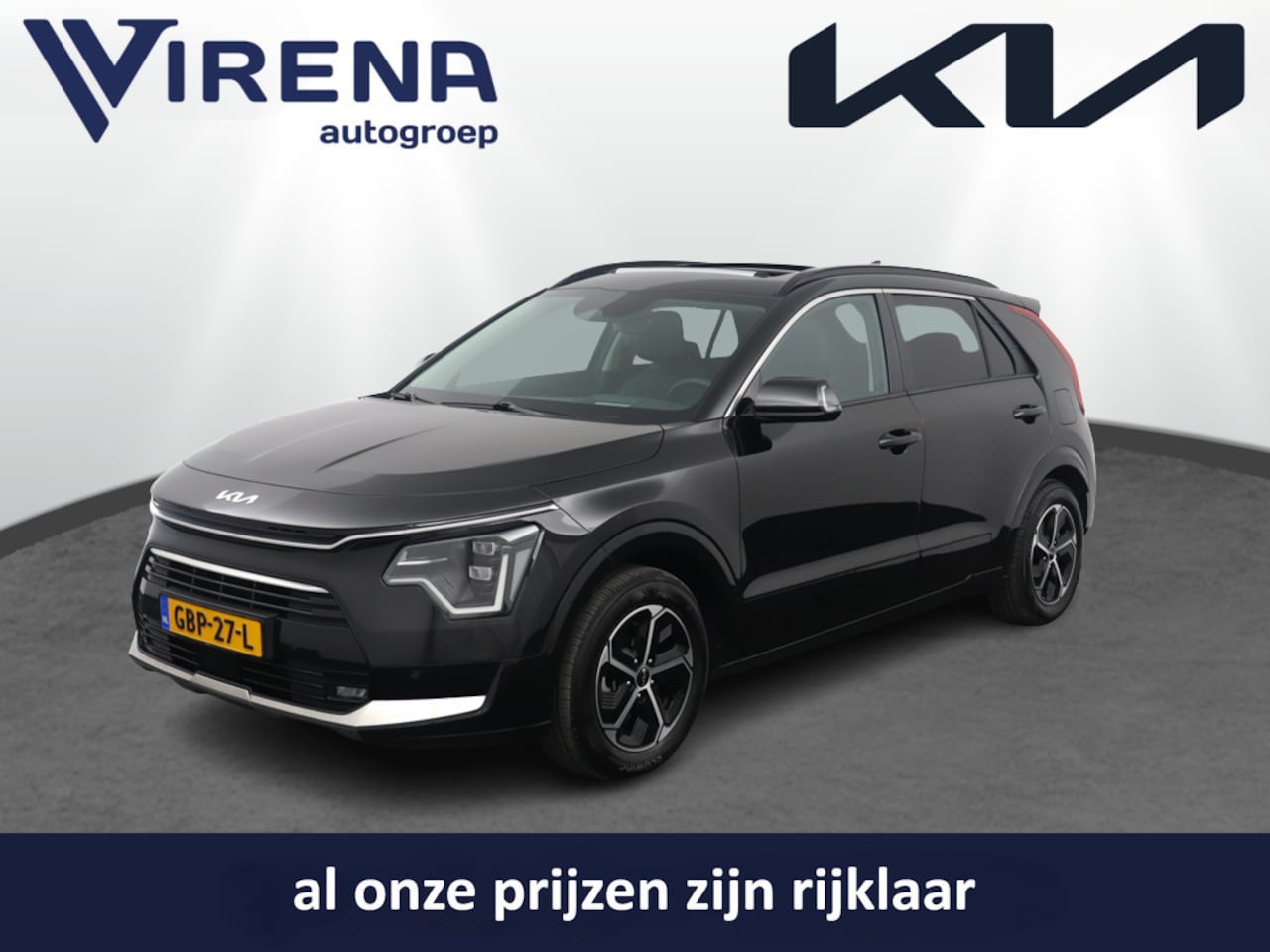 Kia Niro - 1.6 GDi Hybrid DynamicPlusLine - Schuif/kanteldak - Adaptief Cruise Control - Stoel/Stuurv - AutoWereld.nl