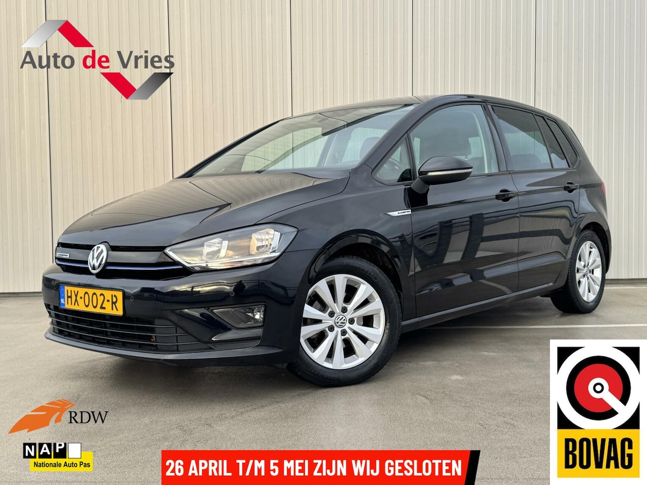 Volkswagen Golf Sportsvan - 1.0 TSI Comfortline|Navi|NL-Auto - AutoWereld.nl