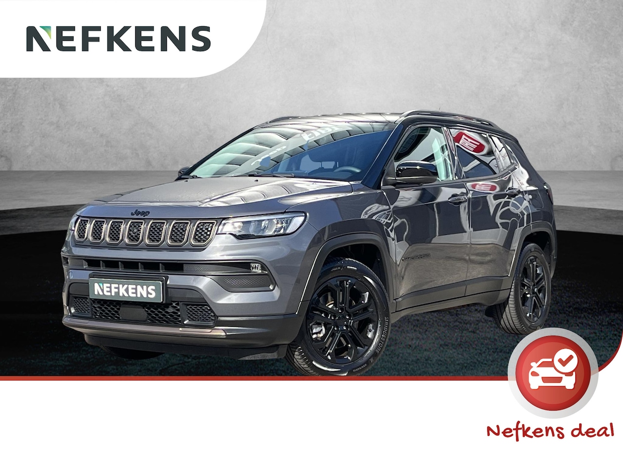 Jeep Compass - 4XE 240pk Upland Automaat | Plug-in Hybrid | 1ste eigenaar | Camera | 18"LMV | Dodehoekdet - AutoWereld.nl