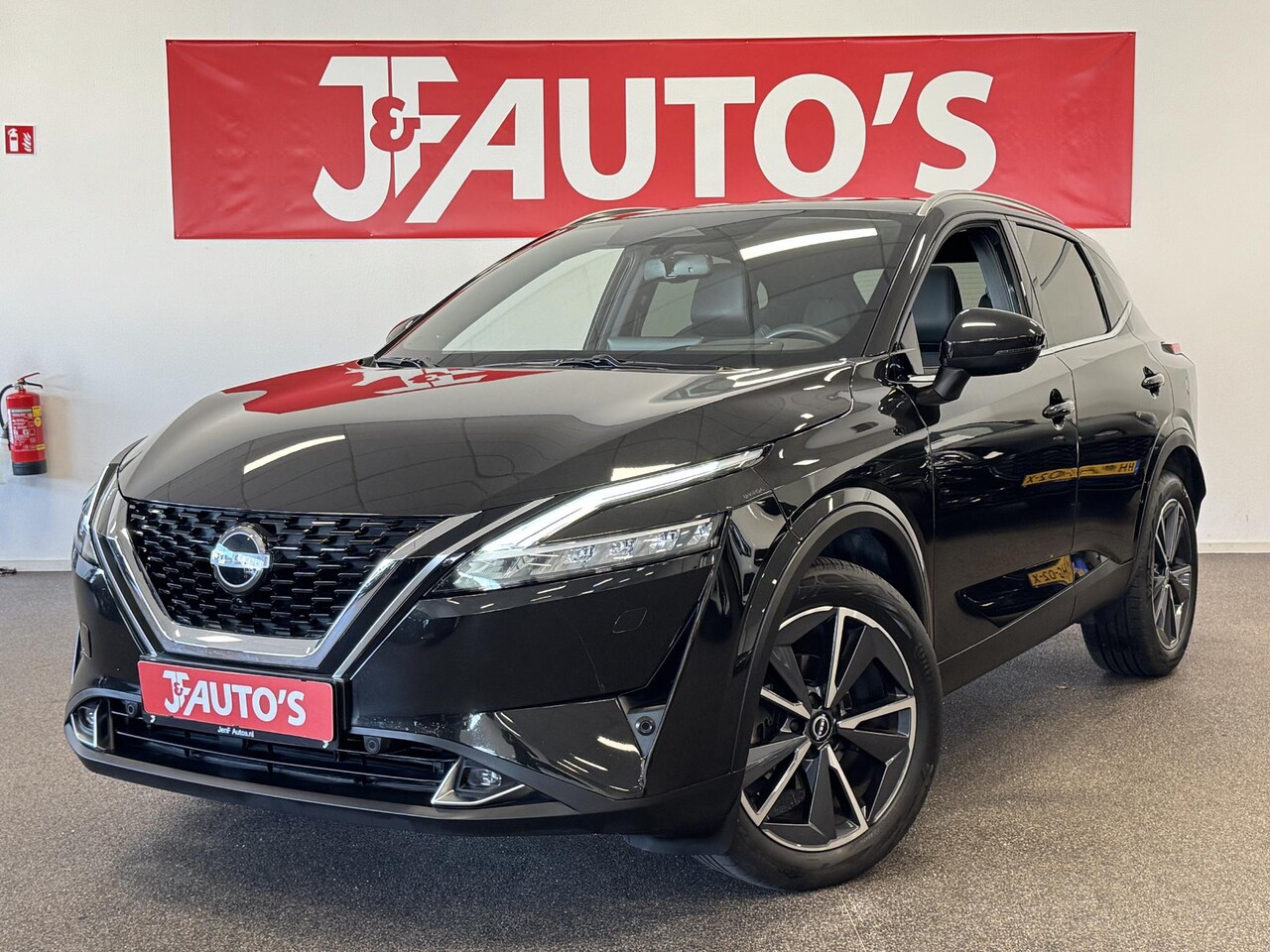 Nissan Qashqai - 1.3 MHEV Xtronic Tekna NAVIGATIE/CAMERA, PANORAMA, LEER, - AutoWereld.nl