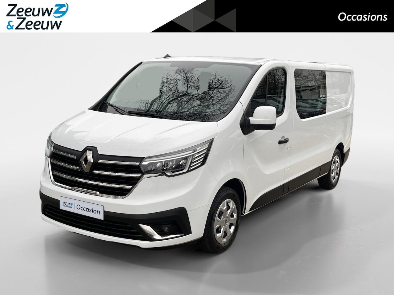 Renault Trafic - 2.0 Blue dCi 110 T29 L2H1 Start DC Navi airco cruise controle parkeersensoren trekhaak app - AutoWereld.nl