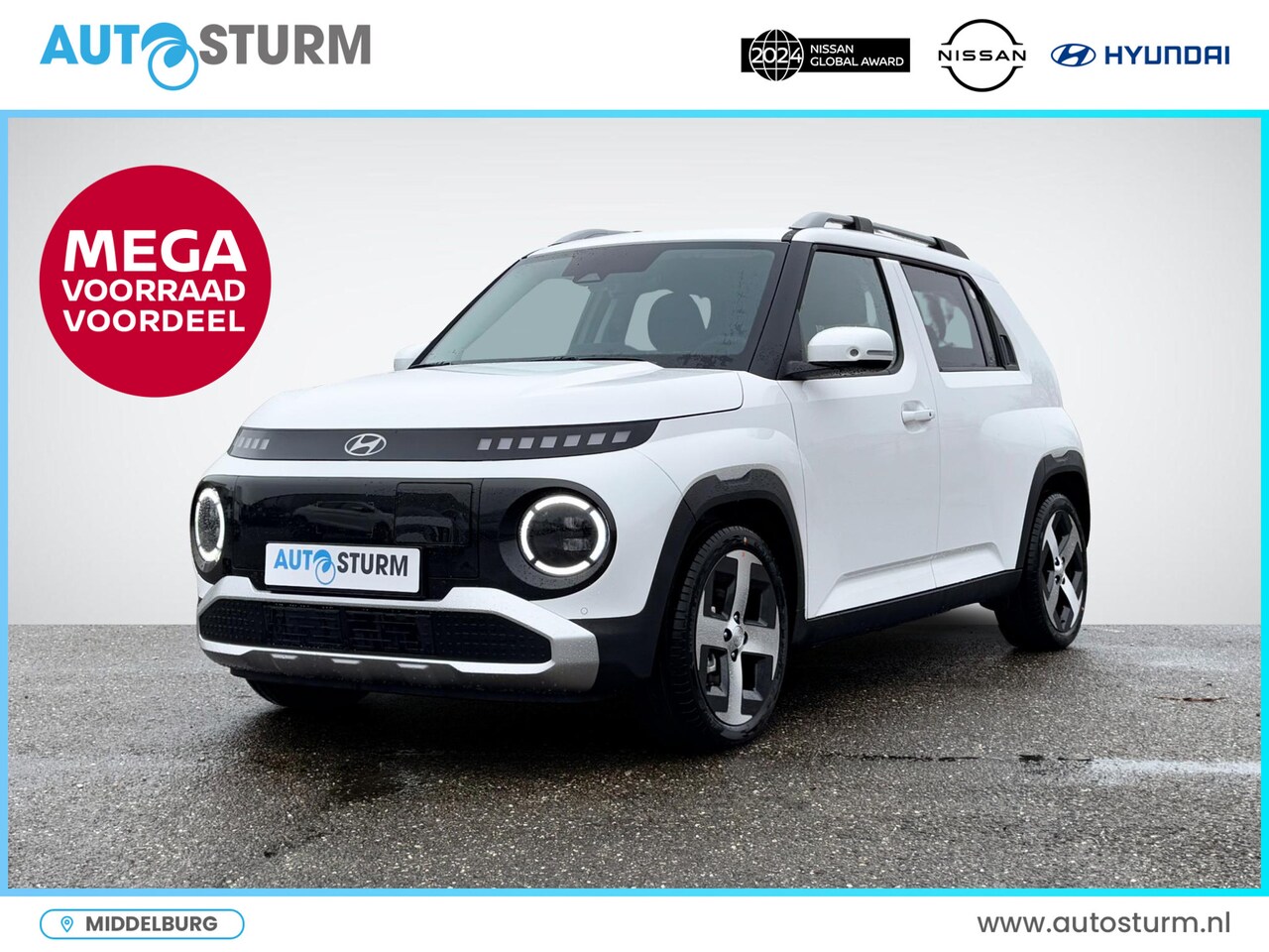 Hyundai Inster - Evolve 49 kWh Direct Beschikbaar! - AutoWereld.nl