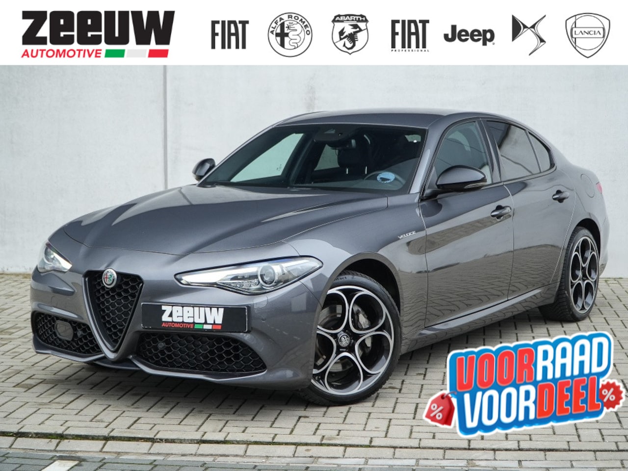 Alfa Romeo Giulia - 2.0 Turbo 280 PK AWD Veloce | Navi | Carplay | Driver | BTW | 19 - AutoWereld.nl