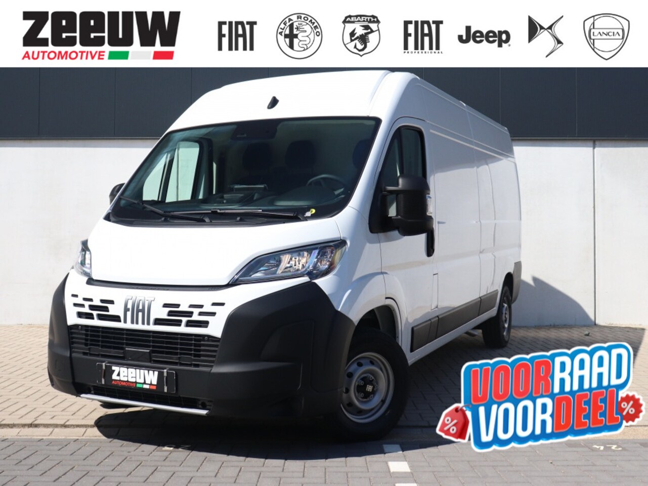 Fiat Ducato - 33t 140 PK L3H2 | Navi | Carplay | Clima | PDC | Cruise - AutoWereld.nl