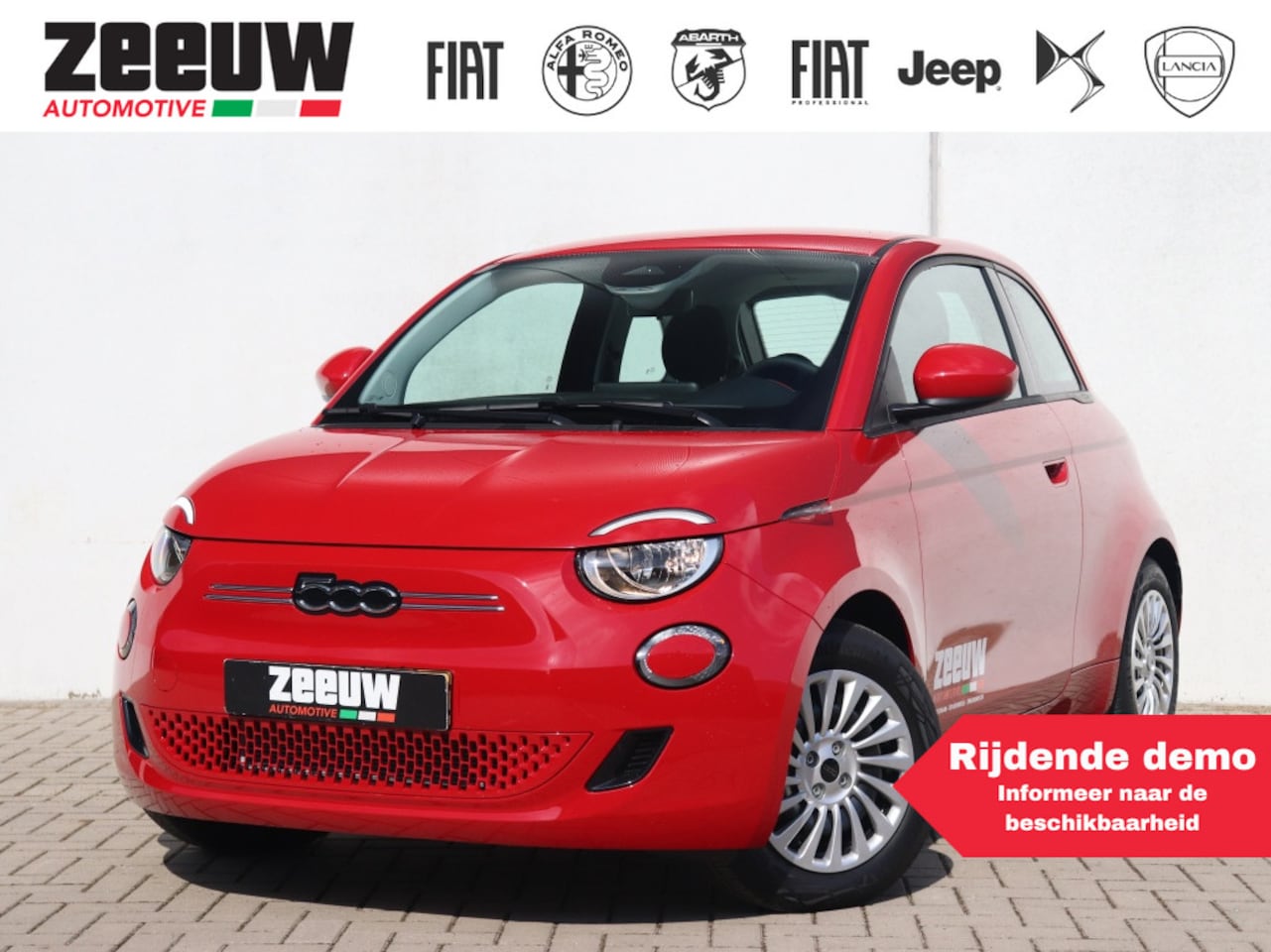 Fiat 500e - 42 kWh | Carplay | Cruise | Clima - AutoWereld.nl