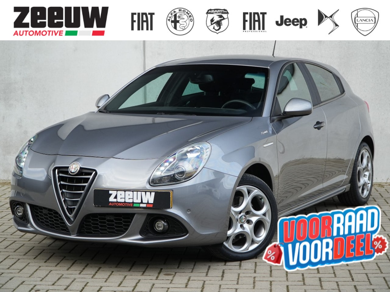 Alfa Romeo Giulietta - 1.4 Turbo 170 PK TCT Sprint | Sport | Navi | Cruise | 17" - AutoWereld.nl