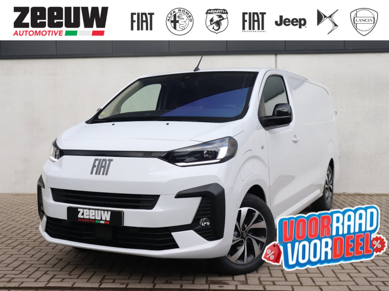 Fiat E-Scudo - L3 75 kWh | Camera | Carplay | Betimmering | 17" - AutoWereld.nl