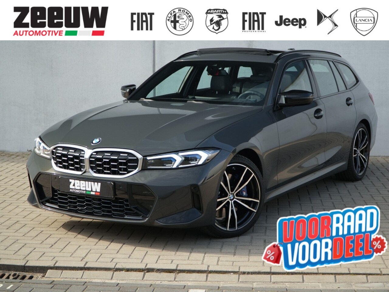 BMW 3-serie Touring - M340i xDrive M-Sport | Pano | Leder | HUD | HiFi | 19" - AutoWereld.nl
