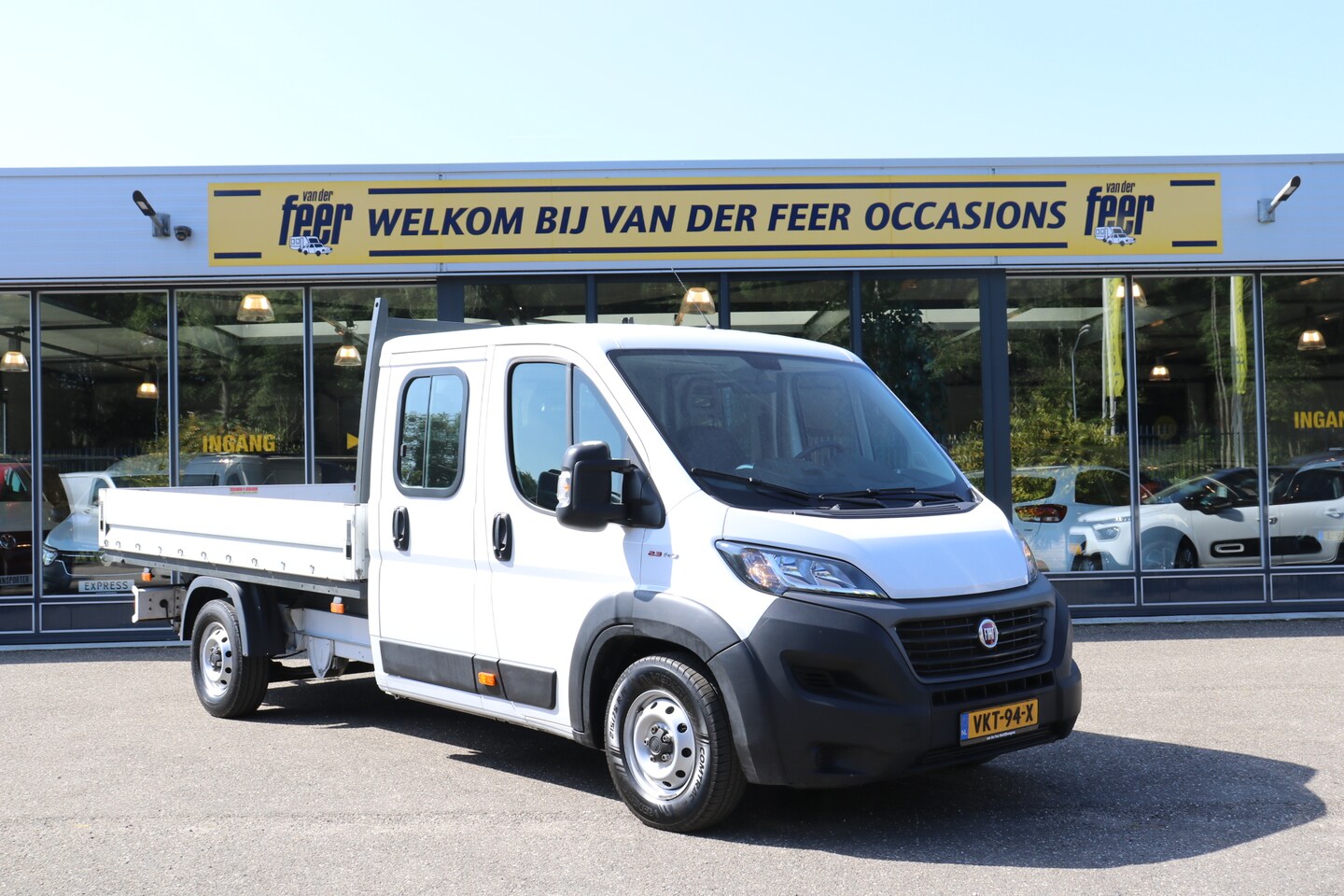 Fiat Ducato - 35 2.3 MultiJet L3H2 DC EX.BTW Bakwagen 7 persoons! - AutoWereld.nl