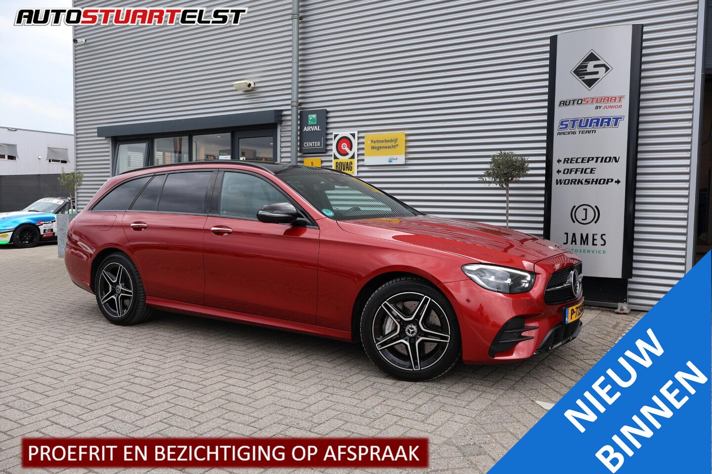 Mercedes-Benz E-klasse Estate - 300 e AMG Widescreen | Burmester | Pano | Sfeer | 2 Laadkabels | ENERGIZING Pack | Lo jack - AutoWereld.nl